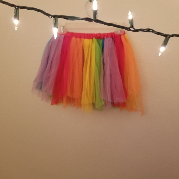 Rainbow tulle skirt - Picture 6 of 7